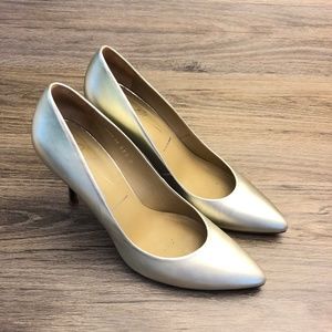 Donald J Pliner Leather Pointed Toe Pump